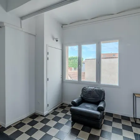 Apartment T2 Dahlia Centre-ville - Parking & Clim